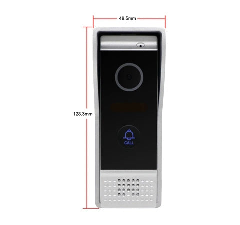 Timbre adicional con cámara 720P para videoportero de 4 hilos