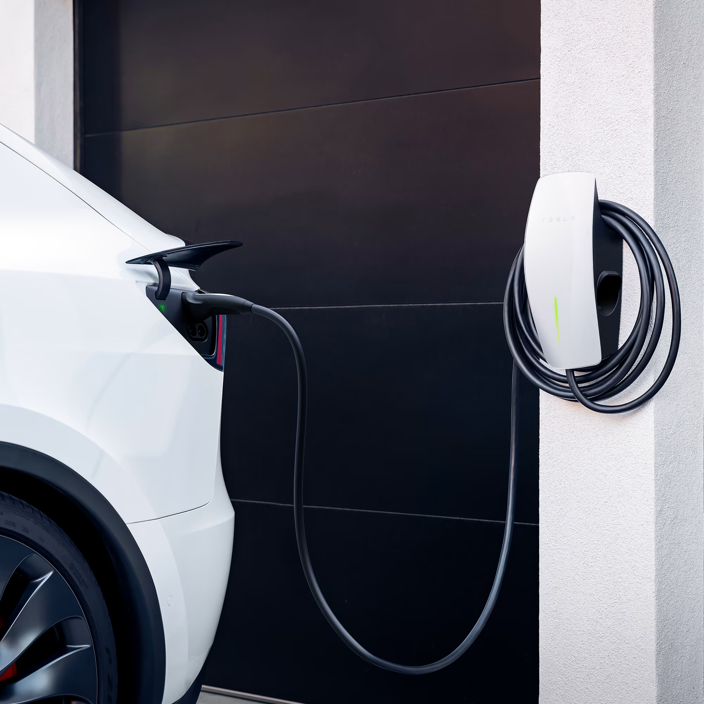 Conector de pared Tesla 22KW - Generación 3 - Compatible con vehículos monofásicos y trifásicos Tesla y otros modelos - Conector tipo 2