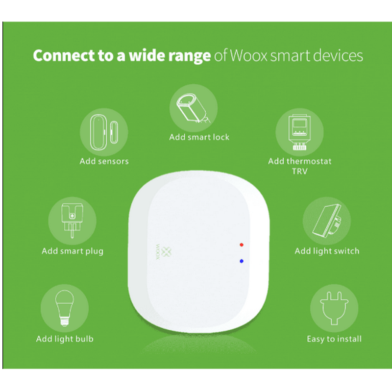 Gateway Smart Zigbee 3.0 Woox - Tuya / Smartlife