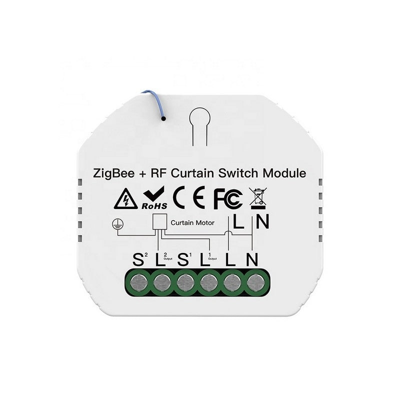 Módulo para Estores Zigbee 3.0 + RF com Percentagem Tuya / Smartlife Moes - MS-108ZR