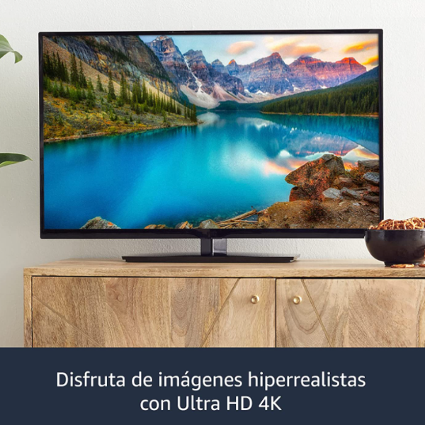 Fire TV Stick 4K con control remoto por voz de Alexa (incluye controles de TV)
