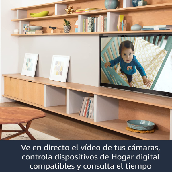 Fire TV Stick 4K con control remoto por voz de Alexa (incluye controles de TV)