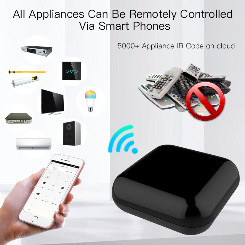 Controlador infrarrojo + RF Moes - Tuya / Smartlife / RF-R1