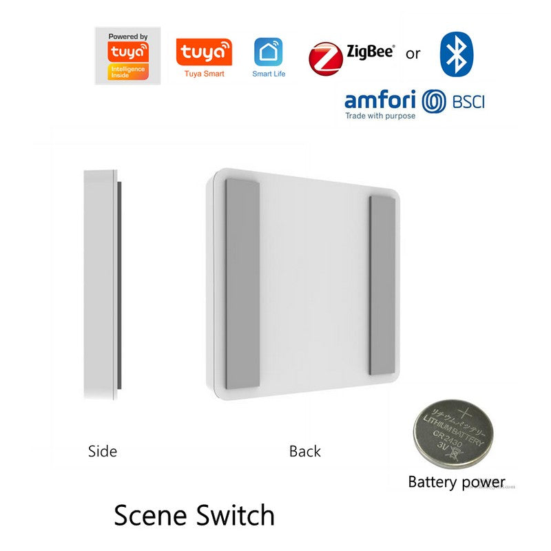Interruptor Virtual de 4 Gangs Zigbee Moes - Tuya / Smartlife