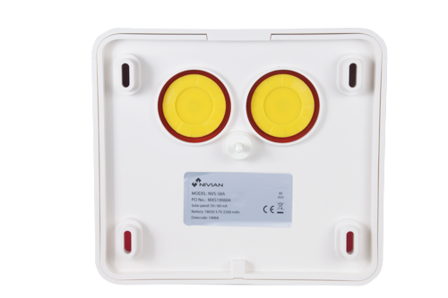 Sirena solar para exteriores con función de sistema autónomo sin central para kit de alarma Tuya/Smartlife