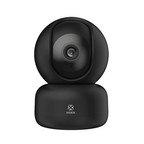 Cámara interior PTZ HD de 360° Woox/Tuya/Smart Life/Negra