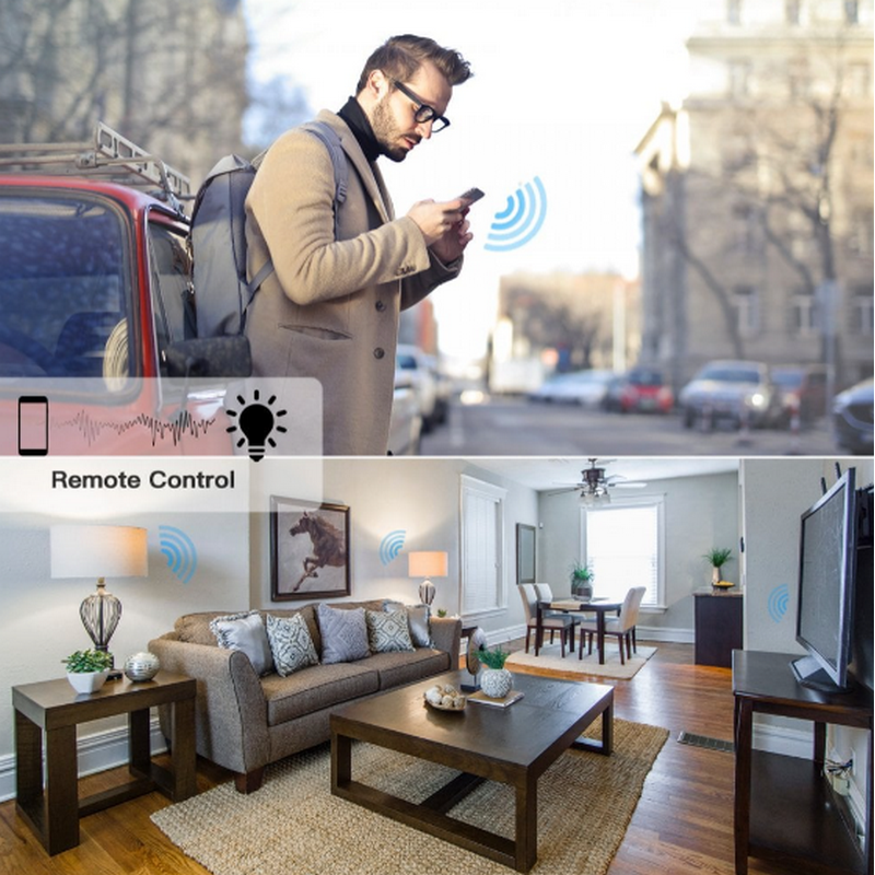 Tomada de Parede Inteligente Wi-Fi EU Woox / Tuya / Smart Life