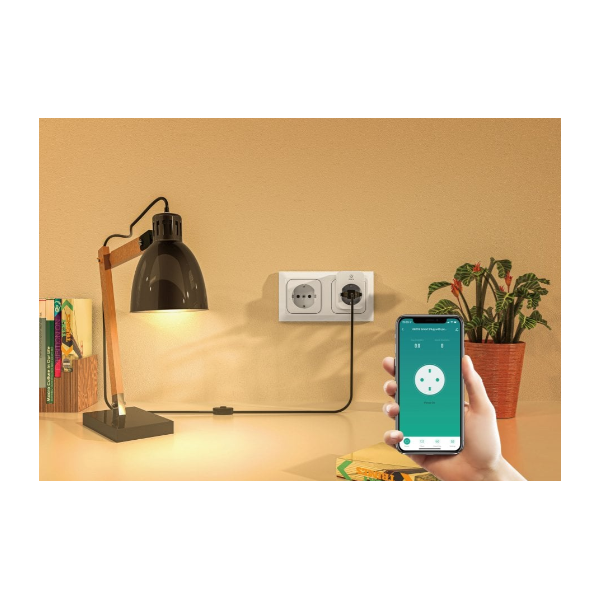 Tomada Inteligente Woox / Pack 2 / com Monitorização de Consumo / Tuya / SmartLife