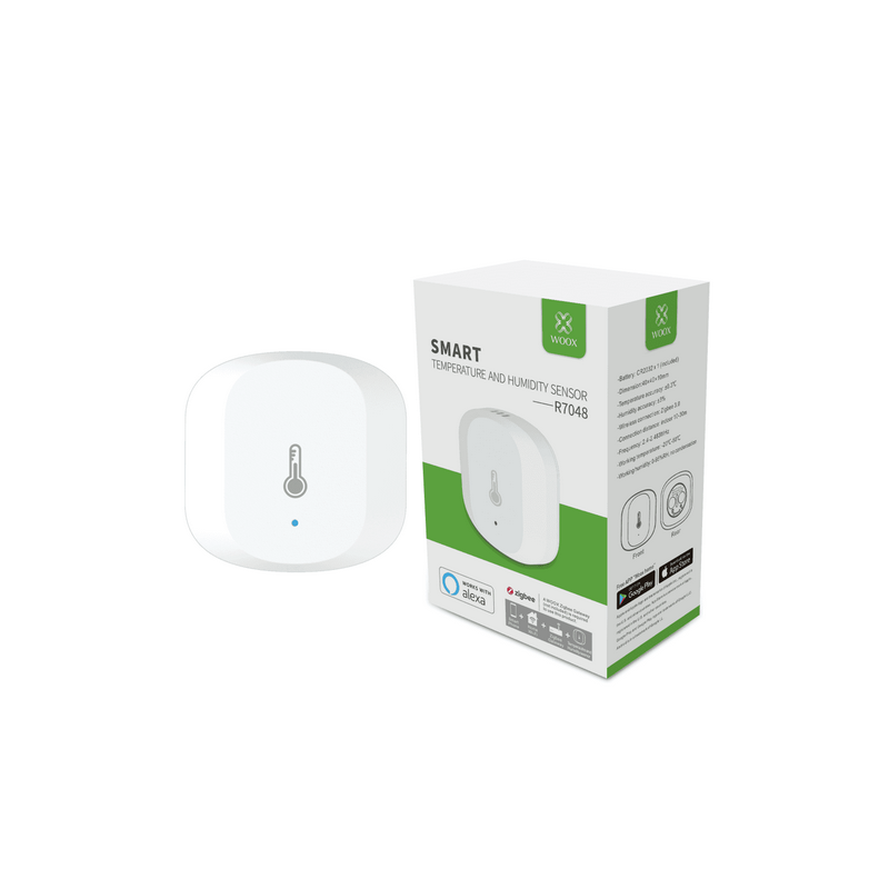 Sensor inteligente de temperatura y humedad Woox/Tuya/Smart Life