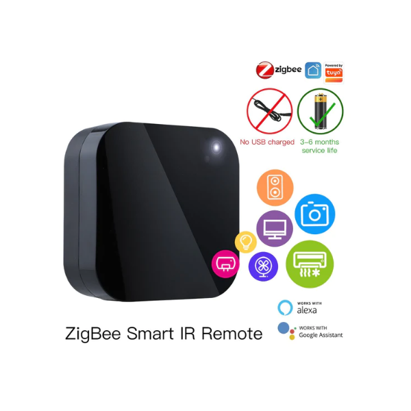Mando a distancia universal infrarrojo Zigbee de Moes - Tuya/Smartlife
