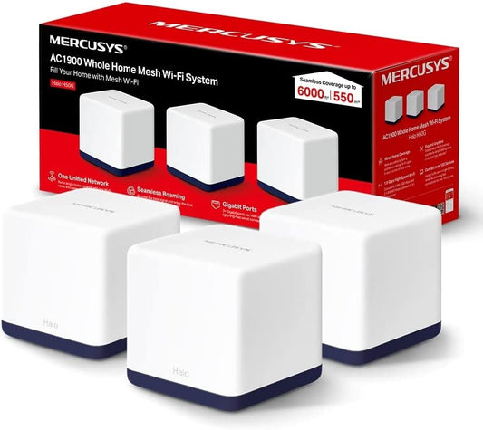 Sistema de malla híbrido - 3 puntos de malla - Halo 5G