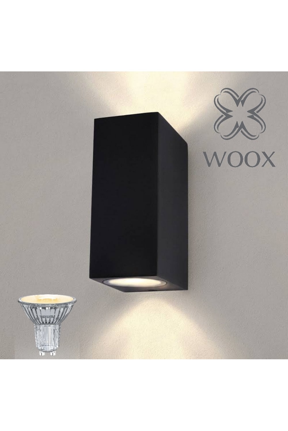 Bombilla LED GU10 Woox 4,9 W Blanco cálido 2700 K + Blanco frío 6500 K