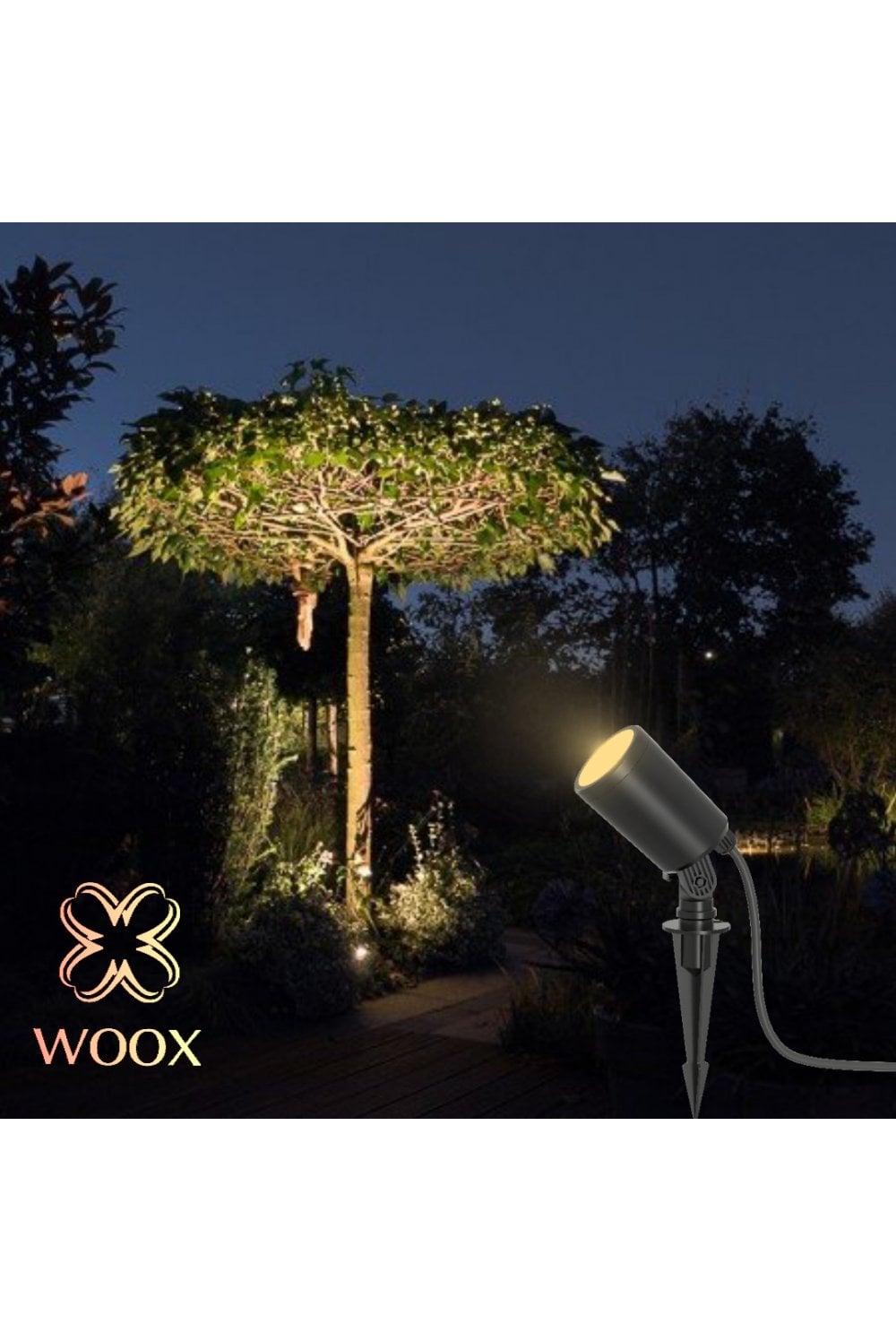 Foco de jardín inteligente Woox
