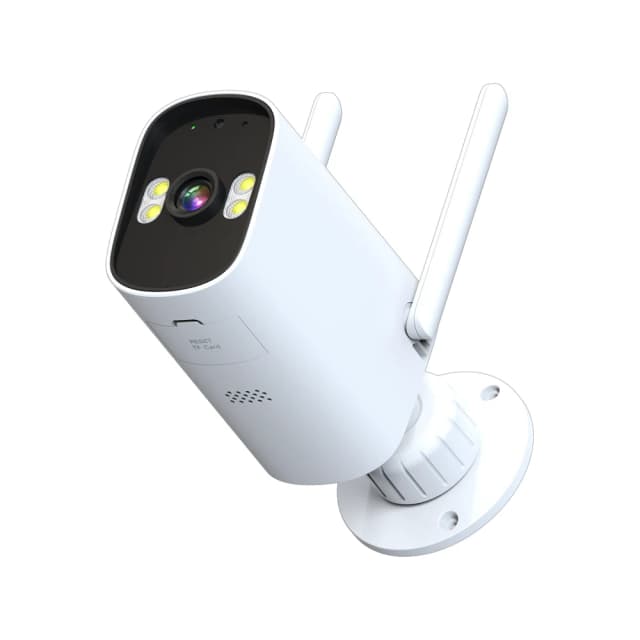 Câmara Wi-Fi Exterior Fixa Com Led 4MP 2K