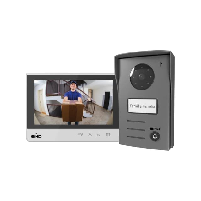 Kit Videoporteiro 7'' 2 Fios