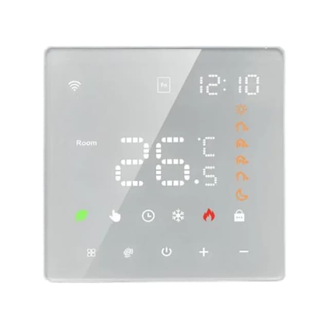 Termostato com sensor interno + sensor de piso
