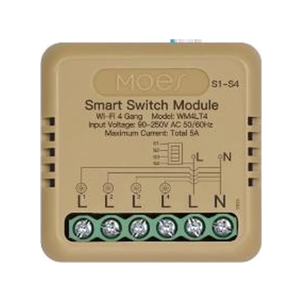 Mini Módulo Wi-Fi para Luzes 4 Canais – WM-104D-M