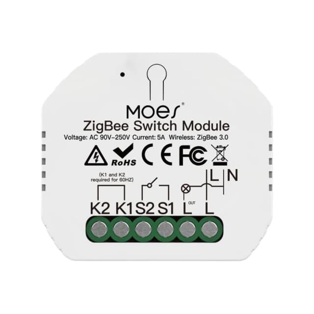 Módulo 1 canal Sem Neutro Zigbee