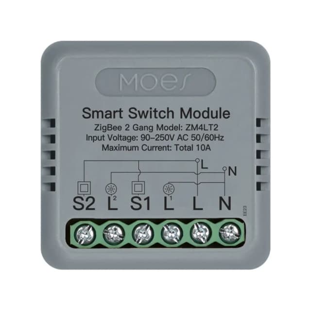 Módulo inteligente MINI Zigbee 2 canais