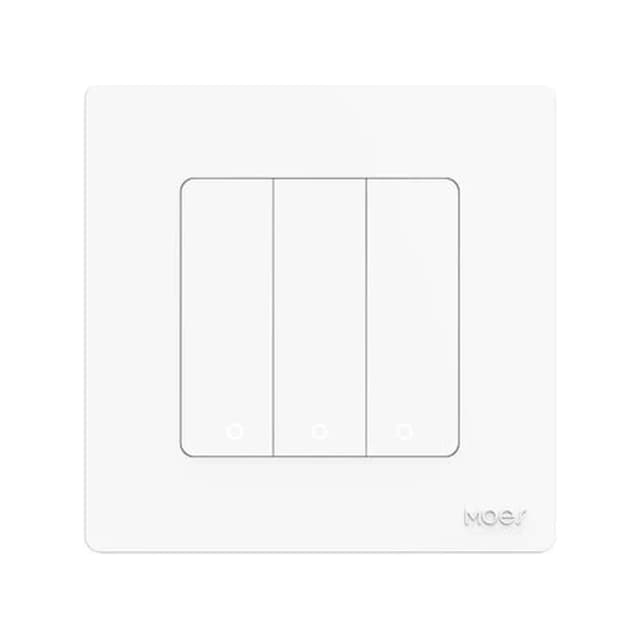 Interruptor sem fios 3 canais Star Ring ZigBee