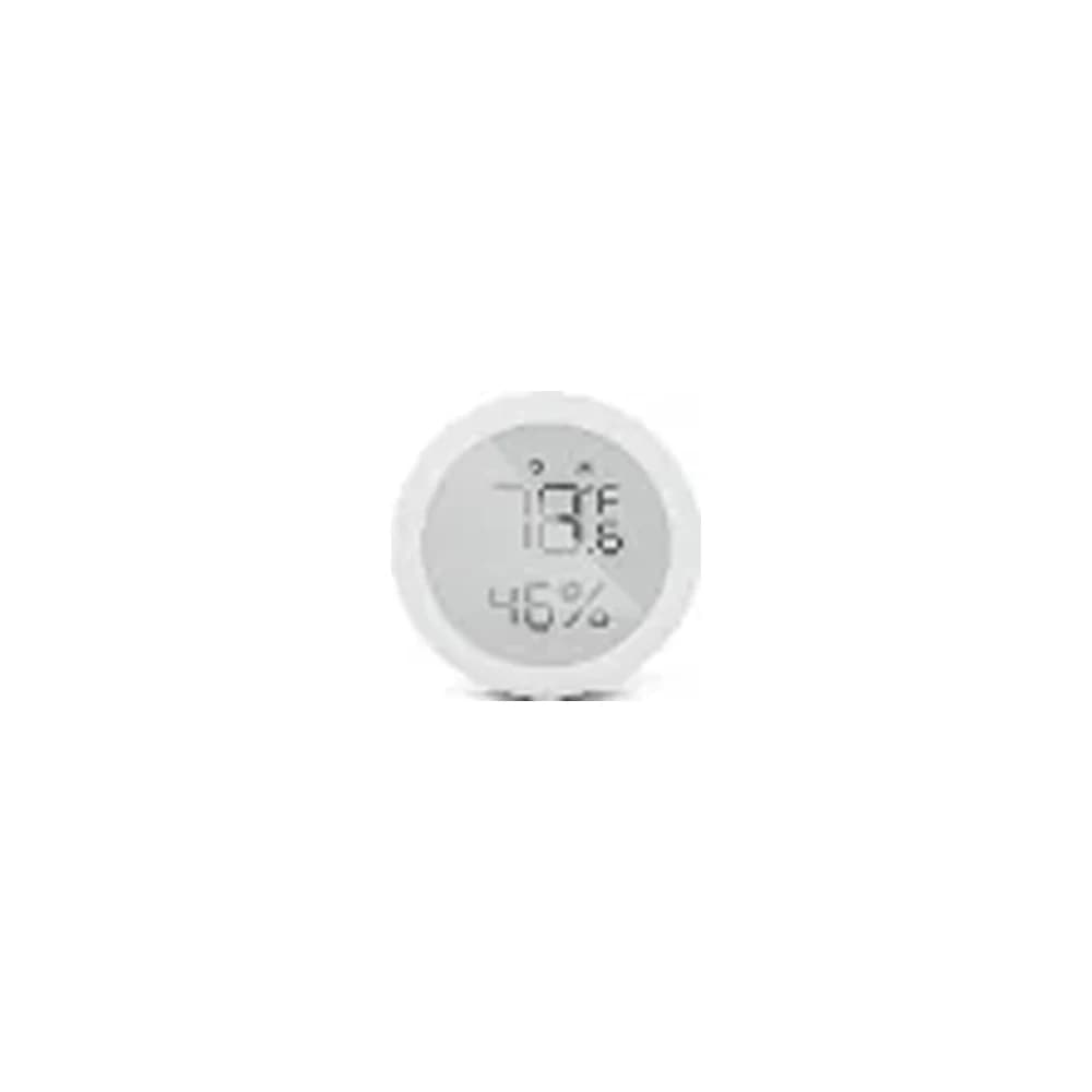Sensor de temperatura e humidade com ecrã Zigbee