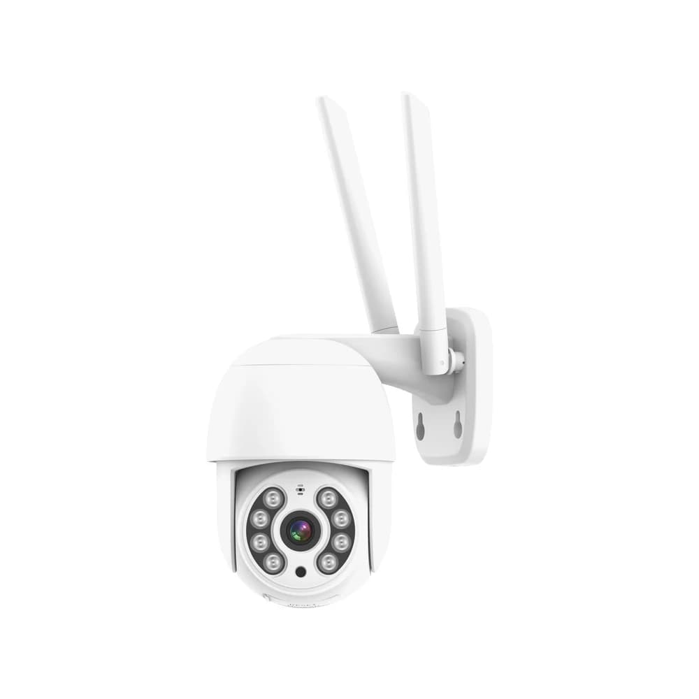 Câmara Wi-Fi Exterior Rotativa Com Led 4MP 2K