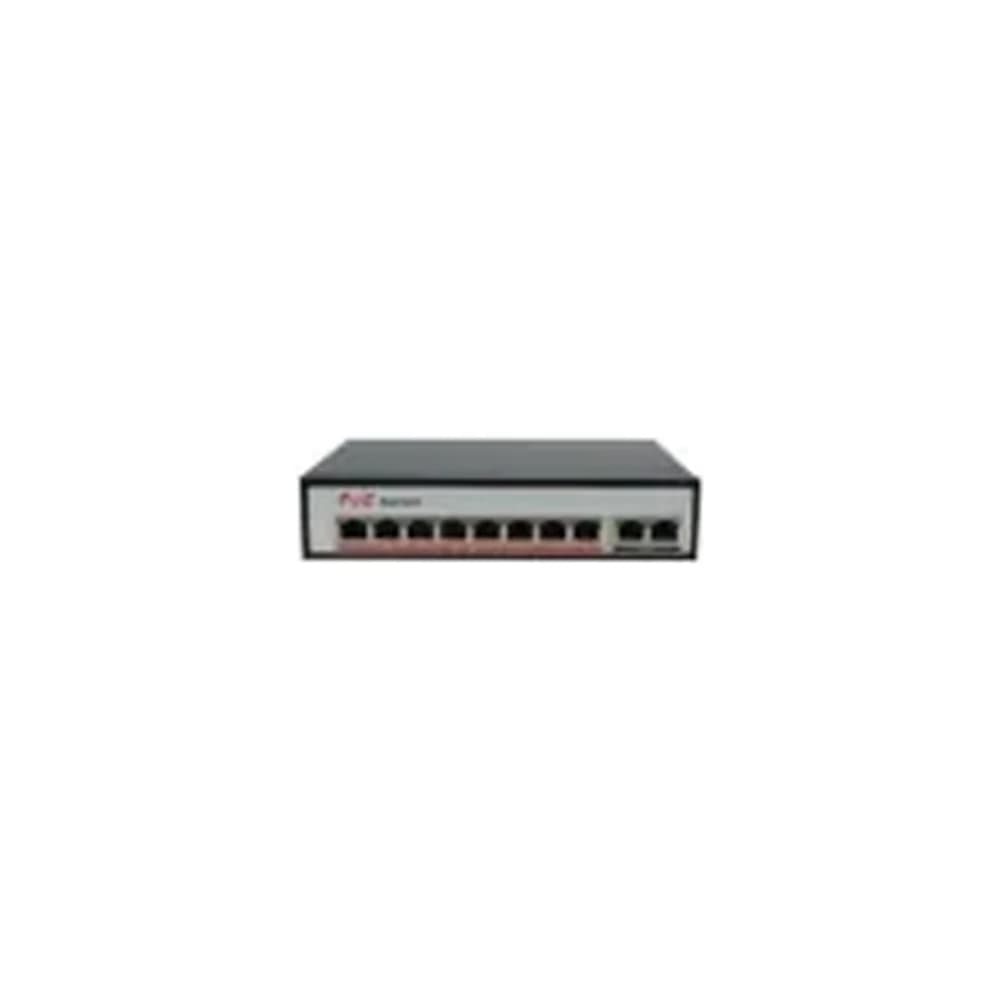 Switch PoE 8+2 portas