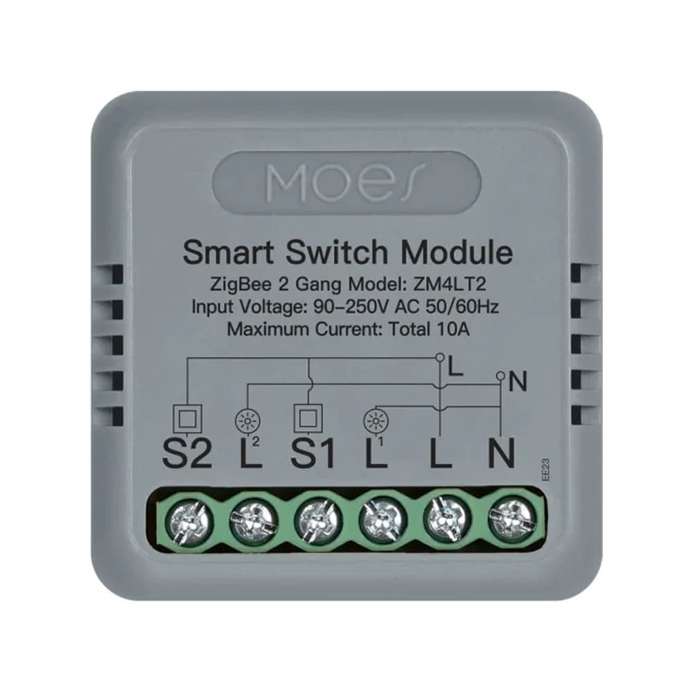 Módulo inteligente MINI Zigbee 2 canais