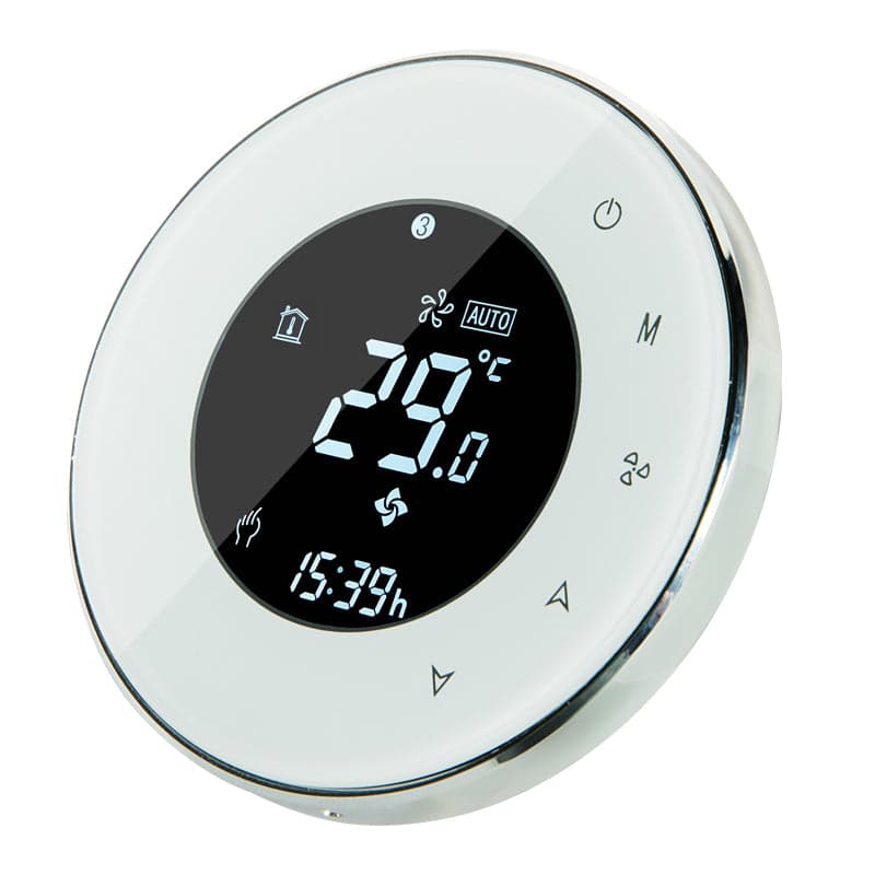 Termostato p/ Piso Radiante Hidráulico - Branco - Tuya / Smartlife