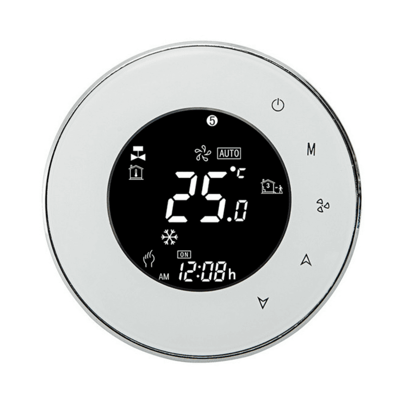 Termostato Piso Radiante Elétrico - Branco - Tuya / Smartlife