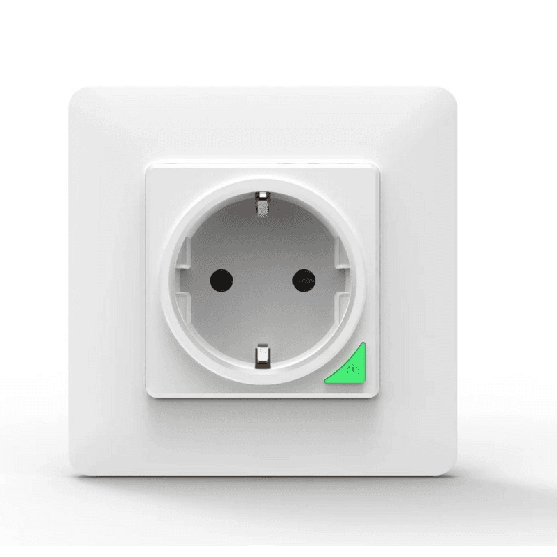 Tomada de Parede Inteligente - Wi-Fi - Branco - 16A - Tuya / Smartlife