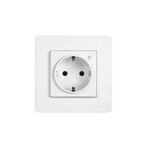 Tomada Inteligente Zigbee Star Ring com Monitorização de Energia - Branco