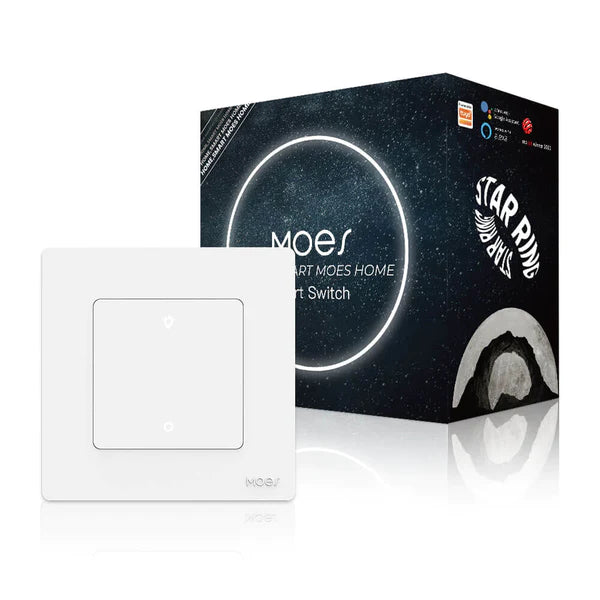 Interruptor Dimmer Star Ring Moes - Zigbee 3.0 - Branco