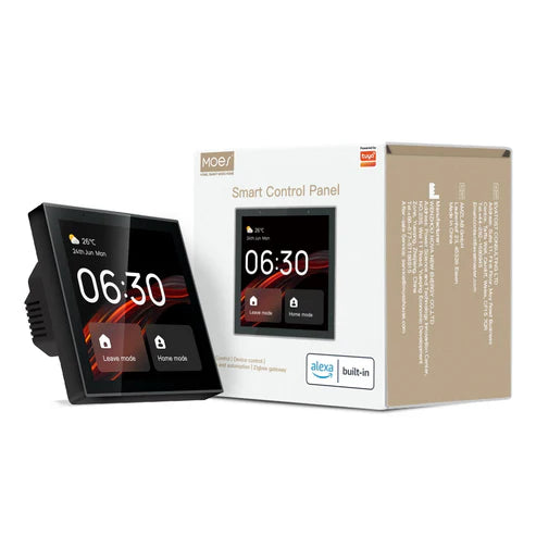 Gateway Zigbee 3.0 Touchscreen 4" Moes com Alexa Incorporada - Tuya / Smartlife
