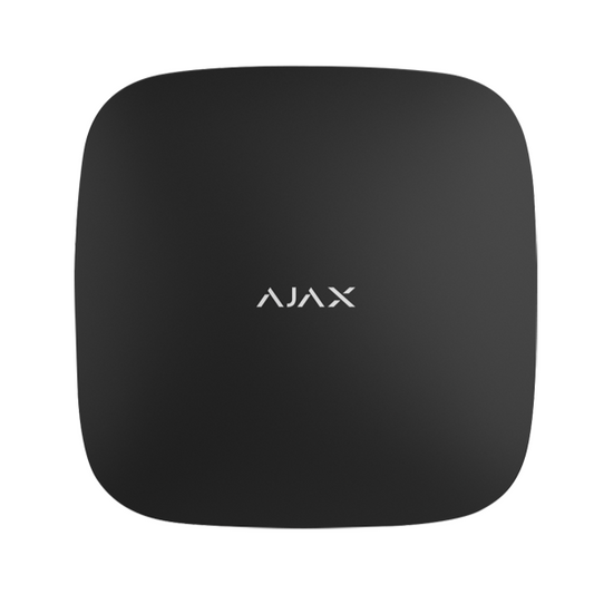 Panel de control de alarma profesional inalámbrico 868 MHz/Ethernet/Dual SIM 4G Negro - Ajax