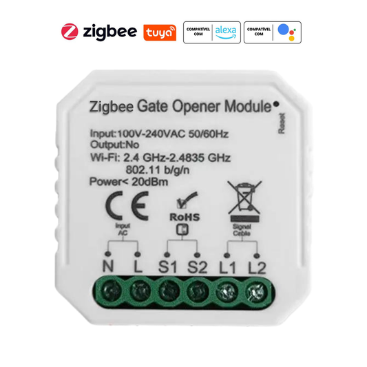 Módulo de puerta inteligente - Zigbee - Tuya / Smartlife