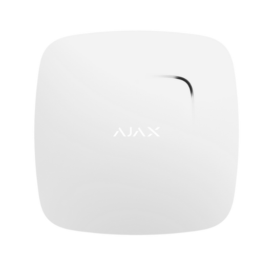 Detector de humo inalámbrico y sensor de temperatura de 868 MHz, color blanco, para alarma Ajax Aj-Hubkit