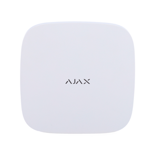 Panel de control de alarma profesional inalámbrico 868 MHz/Ethernet/Dual SIM 4G blanco - Ajax