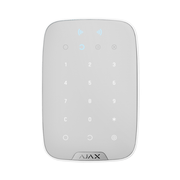 Teclado Ajax independente com leitor de cartões/etiquetas RFID