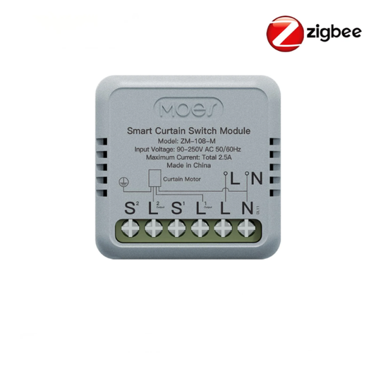 Mini módulo para persianas Zigbee 3.0 con porcentaje Tuya/Smartlife