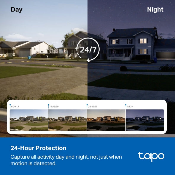 Camera Solar Tapo C660 frontal security 24/7