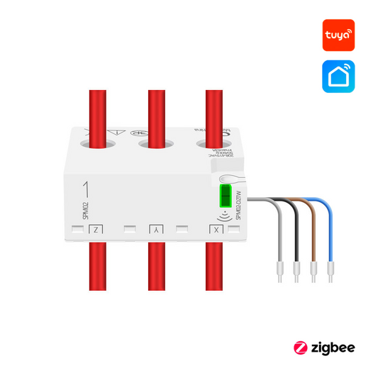 Medidor de consumo trifásico - Zigbee - Tuya / Smartlife