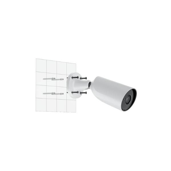 Cámara IP tipo bala de 8 megapíxeles, color blanco