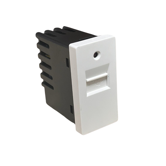 Tomada 1/2 USB 1A para Integração - Linha Desire Branco