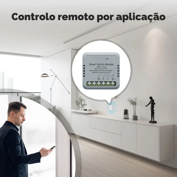 Mini Módulo Zigbee para Luzes - Tuya / Smartlife