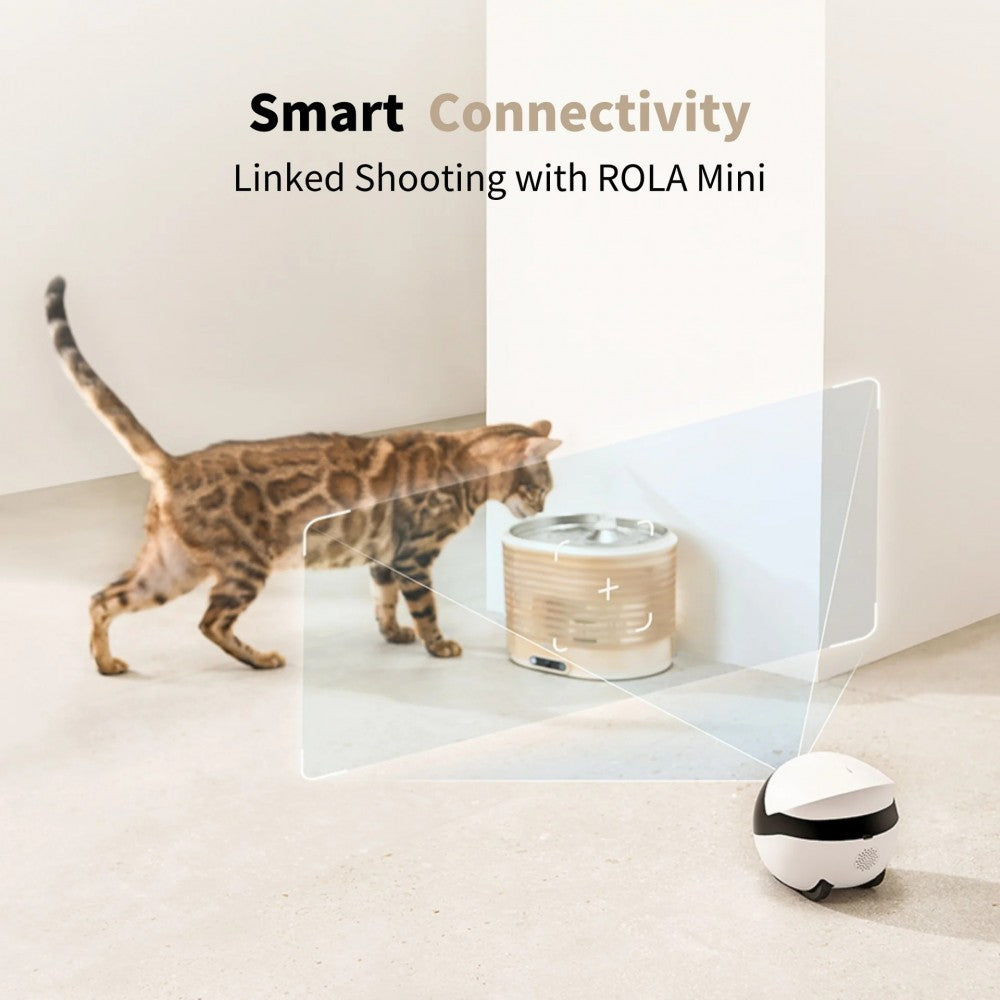 Enabot Rola Smart Pet Water Fountain Cordless Version