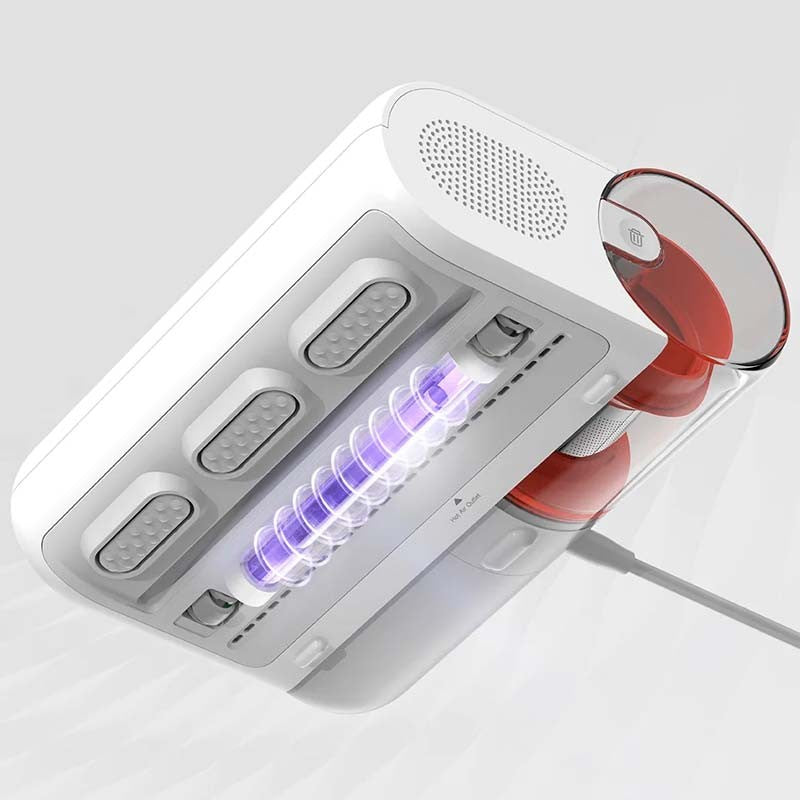 Aspirador Dust Mite Vacuum Cleaner Branco