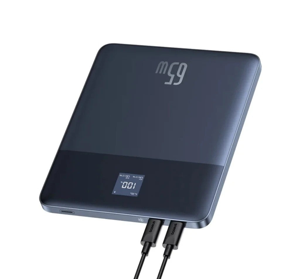Powerbank Blade2 c/ Display 12000Mah 65W Azul