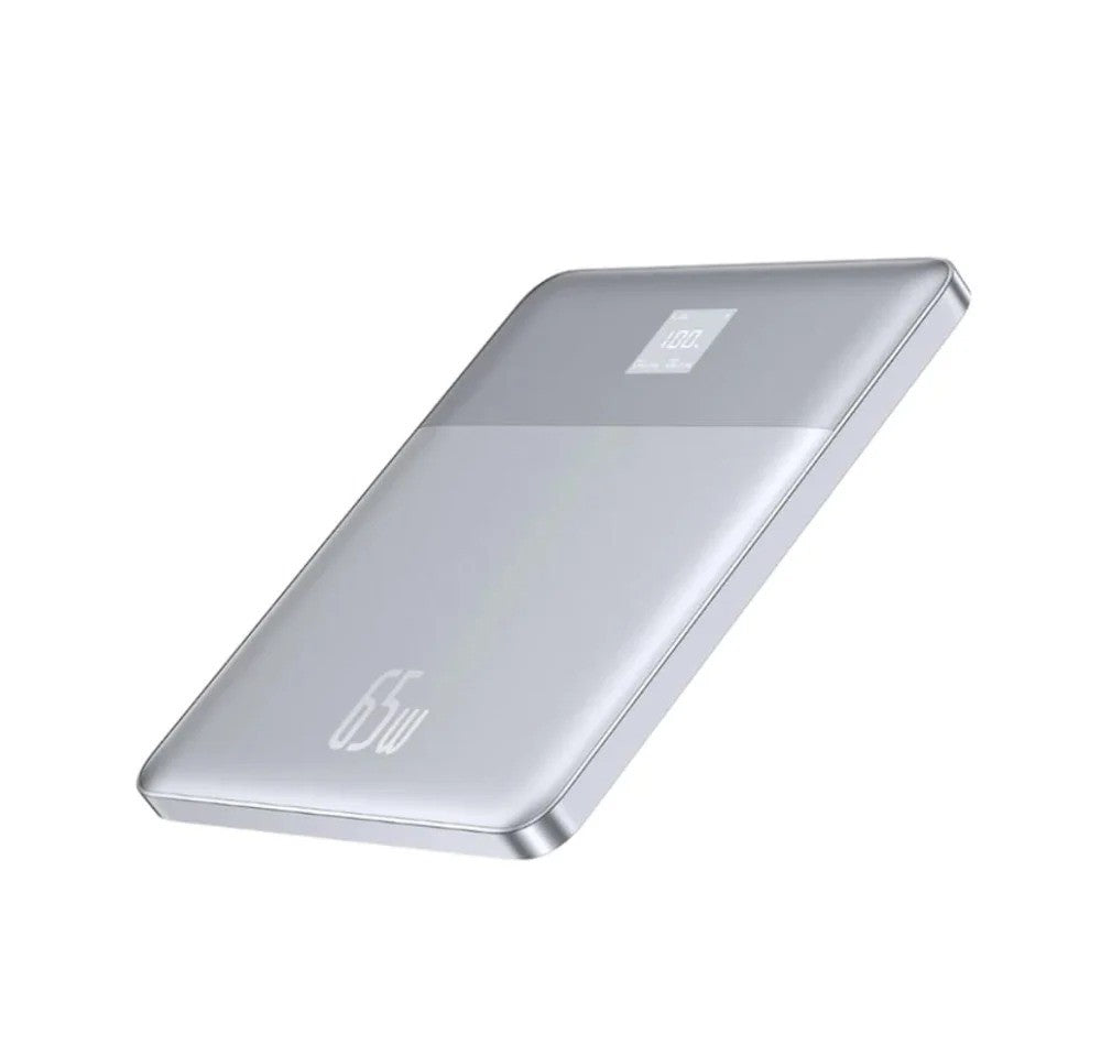 Powerbank Blade2 c/ Display 12000Mah 65W Prateada