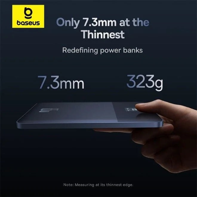 Powerbank Blade2 c/ Display 12000Mah 65W Prateada